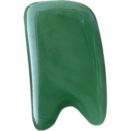 Sluswallow 1Pc Green Guasha Board Multiple Shapes Body Massage Synthetic Face Skin Scrape Tools for Unisex Guasha Stone, Massage Balls, Massage Tools