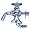 SANEI JF12AK-13 Versatile Double Mouth Horizontal Faucet for Watering Cold
