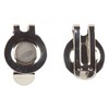 Mercia Golf Magnetic Hat Clip With Lady Golfer Ball Markers