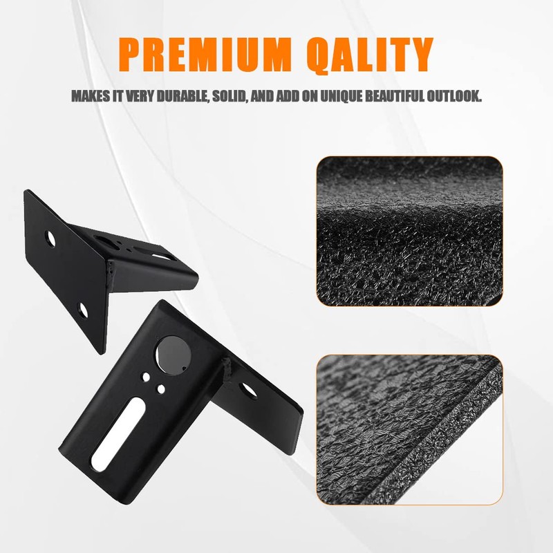 A-Pillar Lower Corner Windshield Hinge Work Light Auxiliary Mounting Brackets