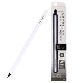 Sunstar Stationery Metacil Metal Pencil, White S4541138