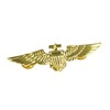 Bristol Novelty BA027 Aviator Pin | Metal | Gold, mens,