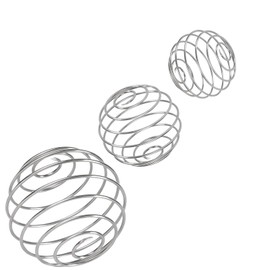 HSLPSM 3 Stück Edelstahl Shaker Kugel, Stainless Steel Mixing Flaschenmischer Ball Kugel Protein Mixer, Sport Fitness Shaker Eiweiß Shaker Bottle Cup Wire Whisk für Protein Blended Getränke