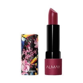 Almay Lip Vibes, Get Crazy, 0.14 oz., matte lipstick