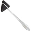 Primacare DH-3692 Taylor Neuro Hammer with Stealth Black Head, Stainless