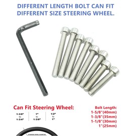 abczok Universal Deluxe Steering Wheel Spinner Knob Replace TY26583 fit for John Deere Tractors, Lawn Mowers, Forklifts,Car,Truck,Boat