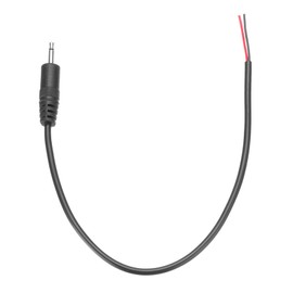 sourcing map 2.5mm Male Jack to Bare Wire Open End Replacement TRS 2 Pole Stereo Mono Audio Cable Plug Jack for Earphone Headphone Cable Repair, 0.25m