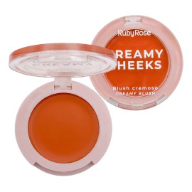 Rubor cremoso Creamy Cheeks Creamy Blush Line, Ruby Rose Tom de Sand Brown Makeup