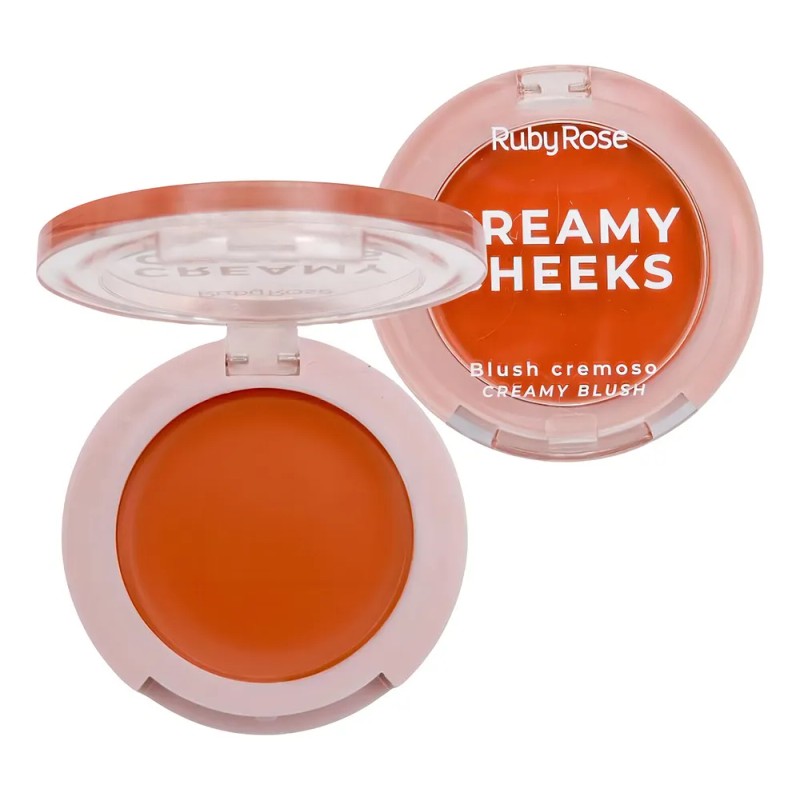 Rubor cremoso Creamy Cheeks Creamy Blush Line, Ruby Rose Tom