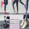 Calcetines antideslizantes de yoga para mujer, 1 a 3 pares