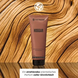Yves Rocher - HOGGAR - 2-in-1 Shower Gel & Shampoo for Men - Body Cleansing - Exotic, Masculine Fragrance - 2-in-1 Comfort - Natural Ingredients, Vegan and Environmentally Friendly - 200 ml