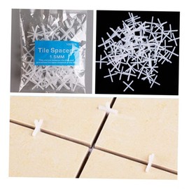 Tile Spacers 1/16" inch 2000pcs Wall Floor Cross Spacers for Tile Leveling Spacing 1.5mm Installation Laying Tool Parts