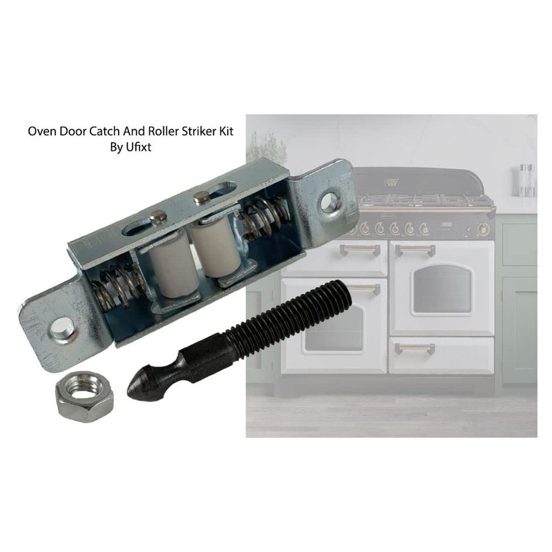 YOURSPARES Oven Door Catch And Roller Striker Kit Fits Flavel,
