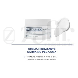 Glutanex Crema Facial Hidratante Aqua Booster 1.7 Fl Oz Ácido Hialurónico