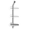 Hibbent Shower Slide Bar with Handheld Shower Head Holder, Stainless