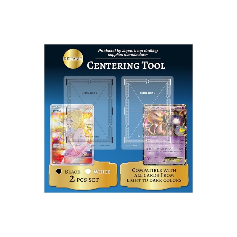 Centering Tool Pro Card Grading Kit PSA Pokemon Trading Cards