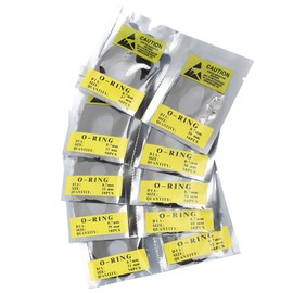 500 Pieces/Set Watch Seals O Ring, Watch Back Seal, Black Rubber Waterproof O Ring for Watch Back Seal Kit for Watchmakers Watch Repair Workers (0.7 mm)