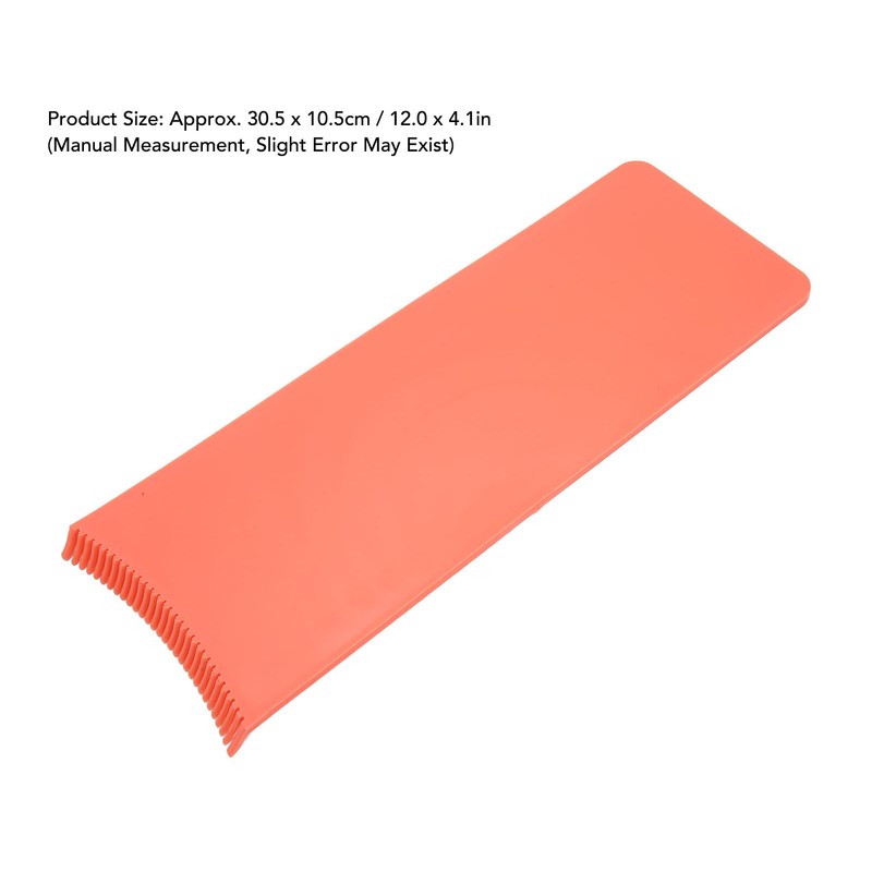 5Pcs Balayage Board 12in Long Round Teeth Safe Durable ABS