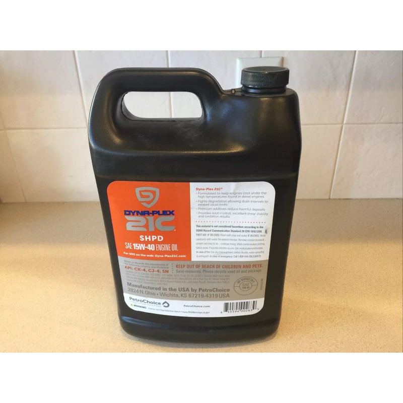 DYNA-PLEX 21C Friction Shield DYNA-PLEX 21C Diesel Engine Oil, 1
