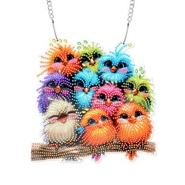 Tumwisk Diamond Painting Kits for Adults, Birds Diamond Painting, Diamond Art Kits, Crafts for Adults, Hanging Wall Art Sign Ornaments Home Garden Wall Door