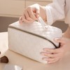 XFSRG Large Capacity Cosmetic Bag Portable Travel Make Up Bag