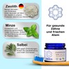 Zeozoe Zeolite Dental powder, Zeolith zahnpulver, Minzzahnpulver auf Zeolithbasis mit