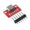 AEDIKO 5pcs USB Type C Breakout Board Serial Breakout Socket