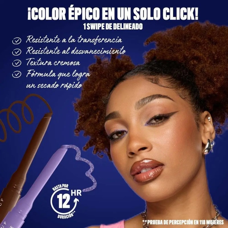 NYX PMU Epic Inky Stix, delineador de ojos, 0.1g