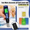 pH Salt Meter Salinity pH Tester for Saltwater Pool 6