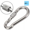 Steel Snap Hook With Screw Nut Length: 100mm (Pack of: