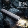 MIAOKE Rechargeable Ultra Thin EDC Flashlight 3000 Lumens UV and