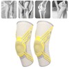 1 Pair Knee Brace Nylon Knitting Breathable Knee Compression Sleeve