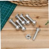 ABOOFAN 20 Sets Carbon Steel Carriage Bolt Collection with Zinc