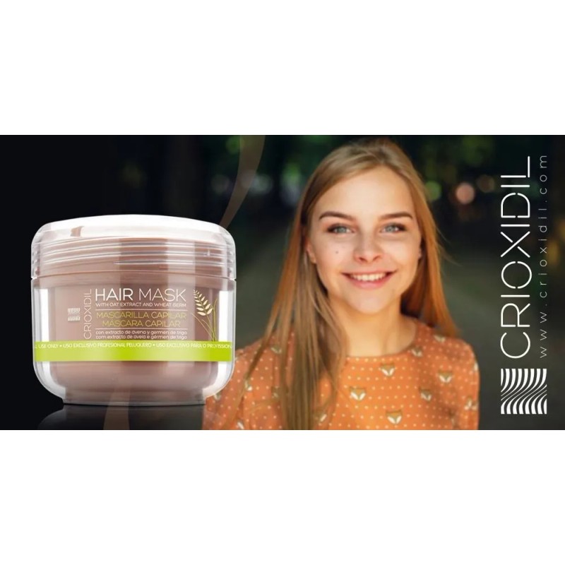 Crioxidil Mask Con Extracto De Germen De Trigo Y Avena