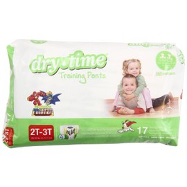 Medline DryTime Child Disposable Training Pants, Medium (20-32 lbs), Leak-Proof, Comfortable & Absorbent Potty Training Pants for Toddlers, 136 Count (8 Packs of 17)