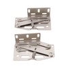MOUMOUTEN 2 Sets Scissor Spring Hinge, Door Cabinet 45 Degrees