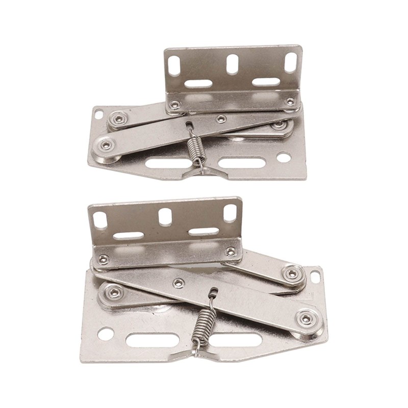 MOUMOUTEN 2 Sets Scissor Spring Hinge, Door Cabinet 45 Degrees