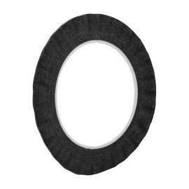 Motoforti Universal Painters Tape Masking Master Tape 5500x1.2x0.01cm / 60.15 Yards x 0.47 Inches x 140um Easy Removal Crepe Paper Black 1 Pc