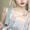 Tattoo Stickers Butterfly 2 Weeks 5pcs Waterproof Korean Tattoo Butterfly