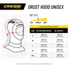 Cressi Orust Hood 5mm - Unisex Adult Diving Hood, Black/Silver