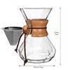 AGOGO Pour Over Coffeemaker Set Classic Series with Filter 8