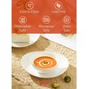 Sweese 10 oz Small White Porcelain Bowls - Set of