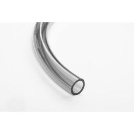 ARKA PVC Hose - 9/12mm Grey 10m - Heavy Duty Flexible Hose Ideal for Use as Aquarium Hose, Water Hose and Air Hose