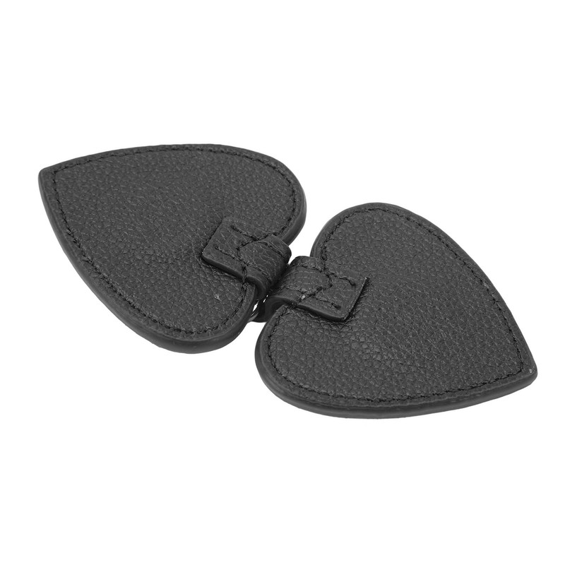 Magnetic Hat Clip Portable PU Leather Heart Shaped Magnetic Hat