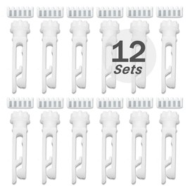 12Sets Vertical Window Blind Stem and Gear for Vanes Carrier of 3-1/2" or 5" Vertical Blinds Components Used for Headrail,Carrier Stem Vertical Blinds Curtain Accessories