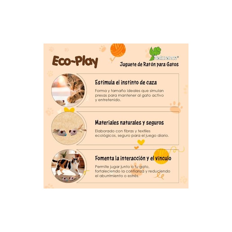 JUGUETE RATON C/PLUMA ECOPLAY - 2 PZ
