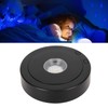 LED Rotating Display Base Black 360 Degrees 80s Circle Battery