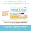 GiGi Brazilian Waxing Kit - At-Home Hair Removal Kit with