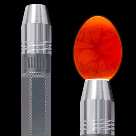 longsen Egg Candler, Rechargeable and Portable Egg Candler for Chicken Egg, Candling Lamp Egg Candler Tester for Monitoring Eggs Development
