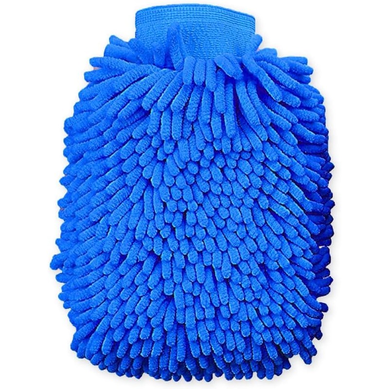 Manoplas de limpieza y lavado de autos, guantes de microfibra